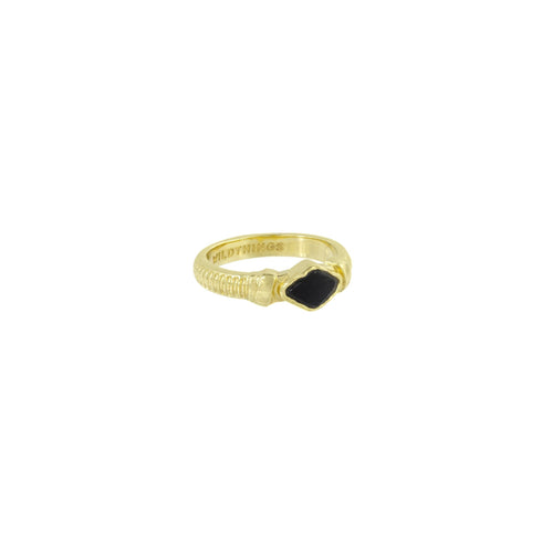 WILD MEMORIES PINKY RING GOUD